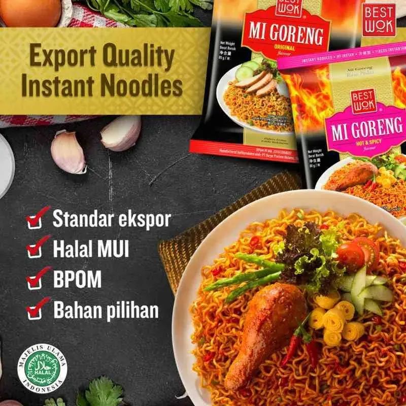 

[Harga grosir] Mie goreng best wok kemasan 80gr