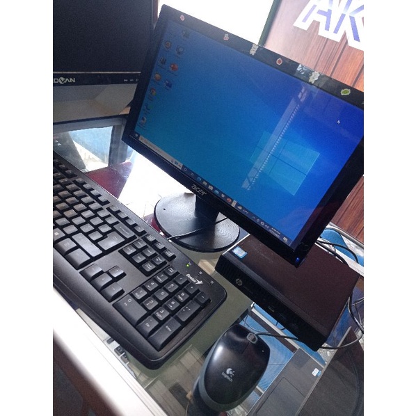 KOMPUTER DESKTOP, MINI PC SPEK TINGGI HP ELITE DESK 800G2 CORE I5 GEN6 RAM 8GB