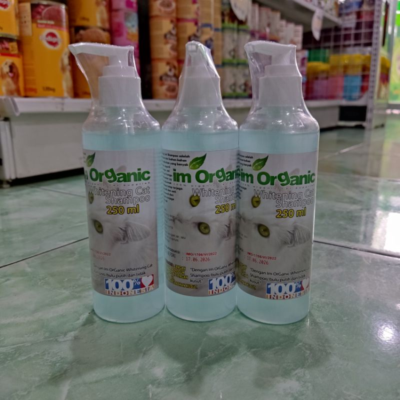 Sampo Im Organic Whitening 100% Cat 250ml