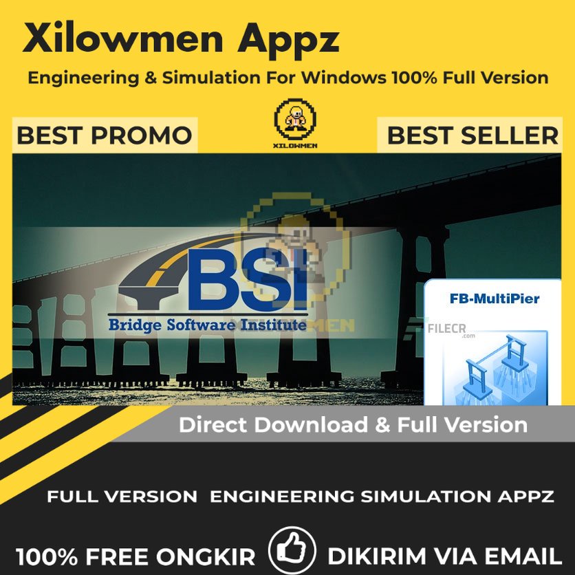 [Full Version] Bridge Software Institute FB-MultiPier Pro Engineering Software Lifetime Win OS