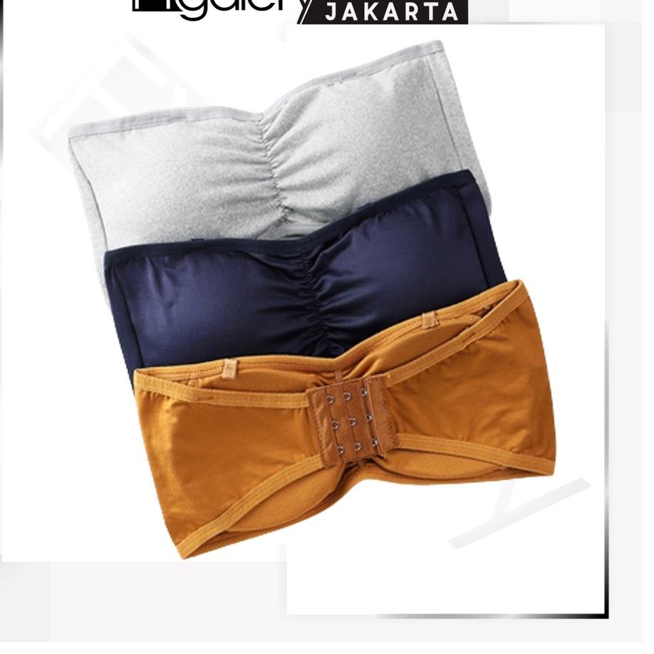Diskon Spesial FYGALERYJAKARTA BRA537 Bra Kemben motif serut Pakaian Dalam Wanita Kemben Bandeau Cro