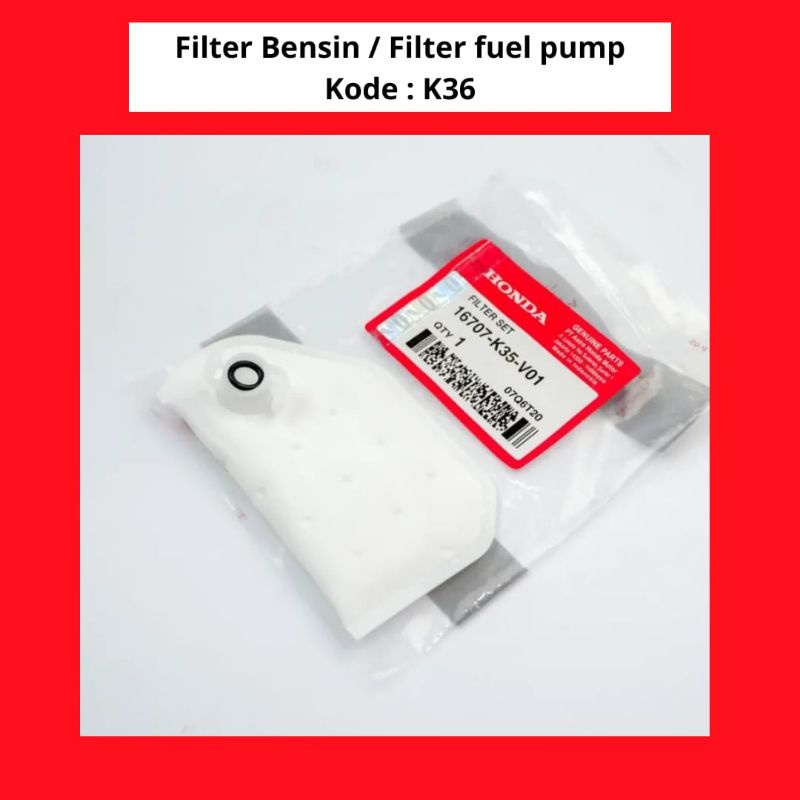 Filter Fuel Pump Vario 125/150 LED