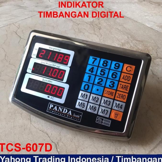 Indikator Timbangan Digital Kepala Timbangan Digital