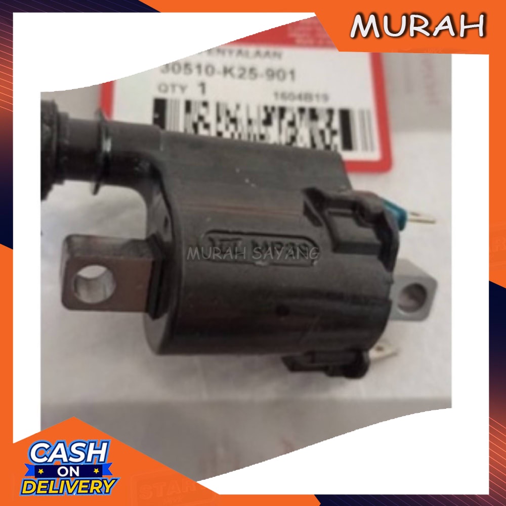 Coil Koil Penyalaan Pengapian HONDA Beat Fi Injeksi non esp ORIGINAL 30510-K25-901