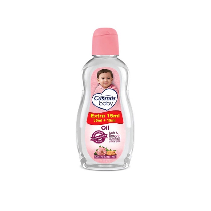 CUSSONS BABY OIL 35ML SOFT &amp; SMOOTH / BABY OIL