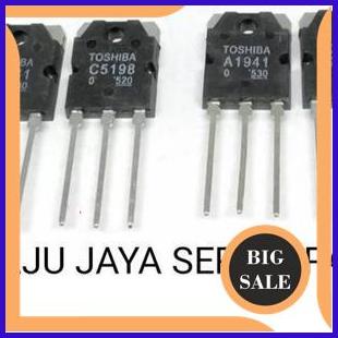 perkakas C5198 A1941 - TOSHIBA 2SC5198 2SA1941 - transistor vinal mosfet mosvet 1F3B23