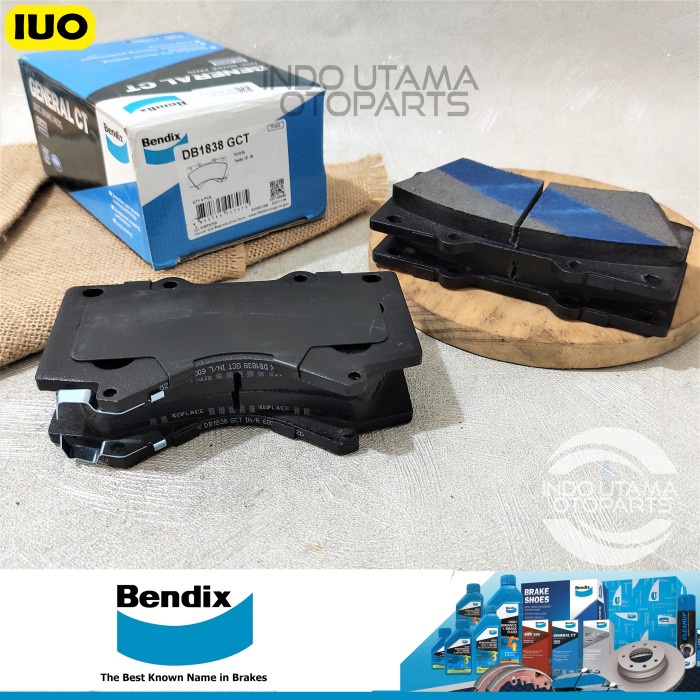 Kampas Rem Land Cruiser 200 2008-2021 BENDIX Brake Pad DB 1838 GCT