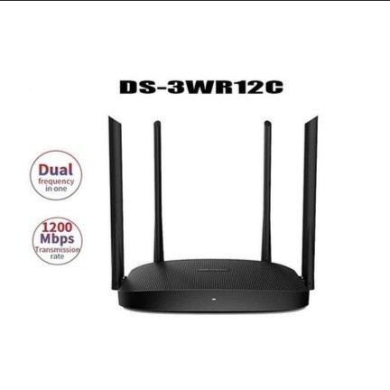 ROUTER HIKVISION DS-WR12C AC1200 Wireless Router