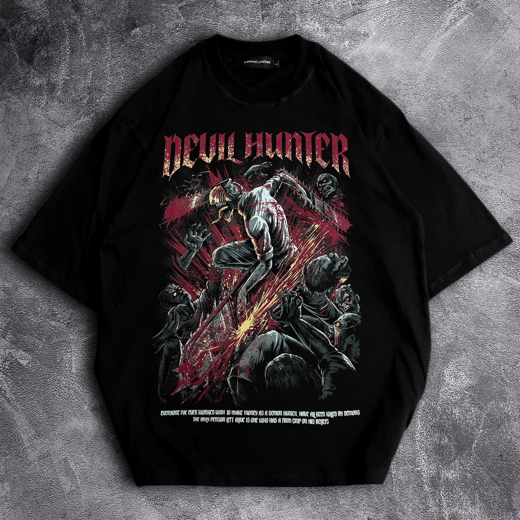 [Oversize] BAJU KAOS OVERSIZE / OVERSIZE T-SHIRT &quot;Devil&quot;