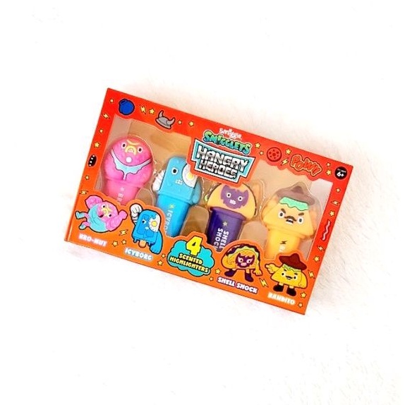 

(ORIGINAL) Smigglets Hangry Heroes Highlighter Pack X4 / Stabilo