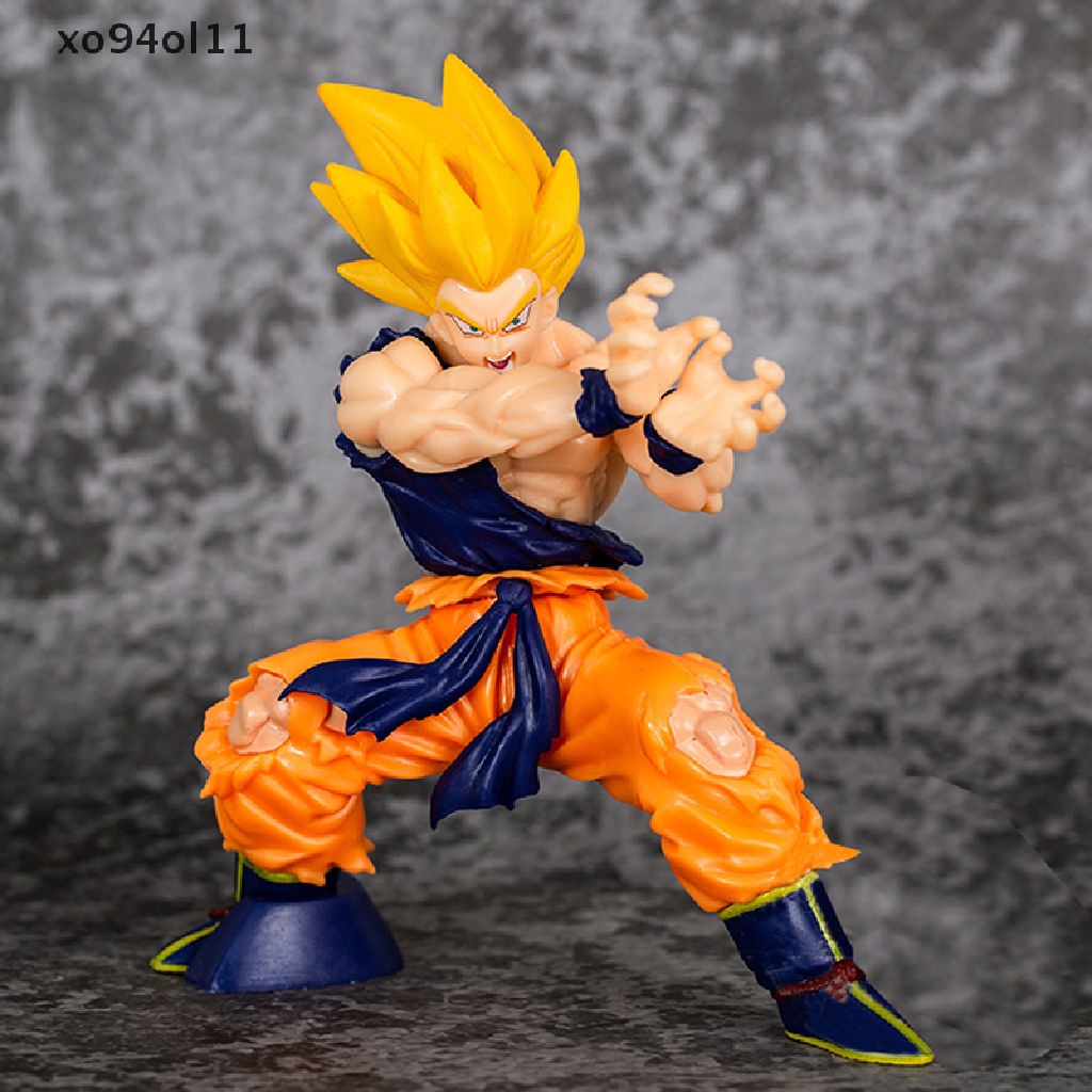 Xo Dragon Ball Figure Anime Figure Son Goku Super Saiyan Patung Action Model Mainan OL