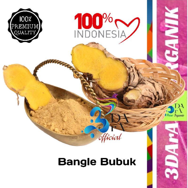 

Bubuk Bangle 500gr - Bengle Premium Murni Tanpa Campuran