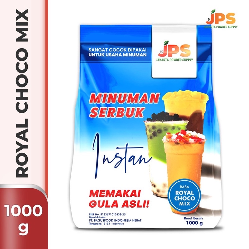 

✨NEW✨ -Powder Drink Choco Royal Bubuk Minuman JPS MIX 1 Kg- 1.1.23