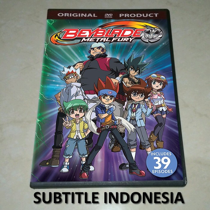 DVD Beyblade Metal Fury (2011) - PC-Laptop