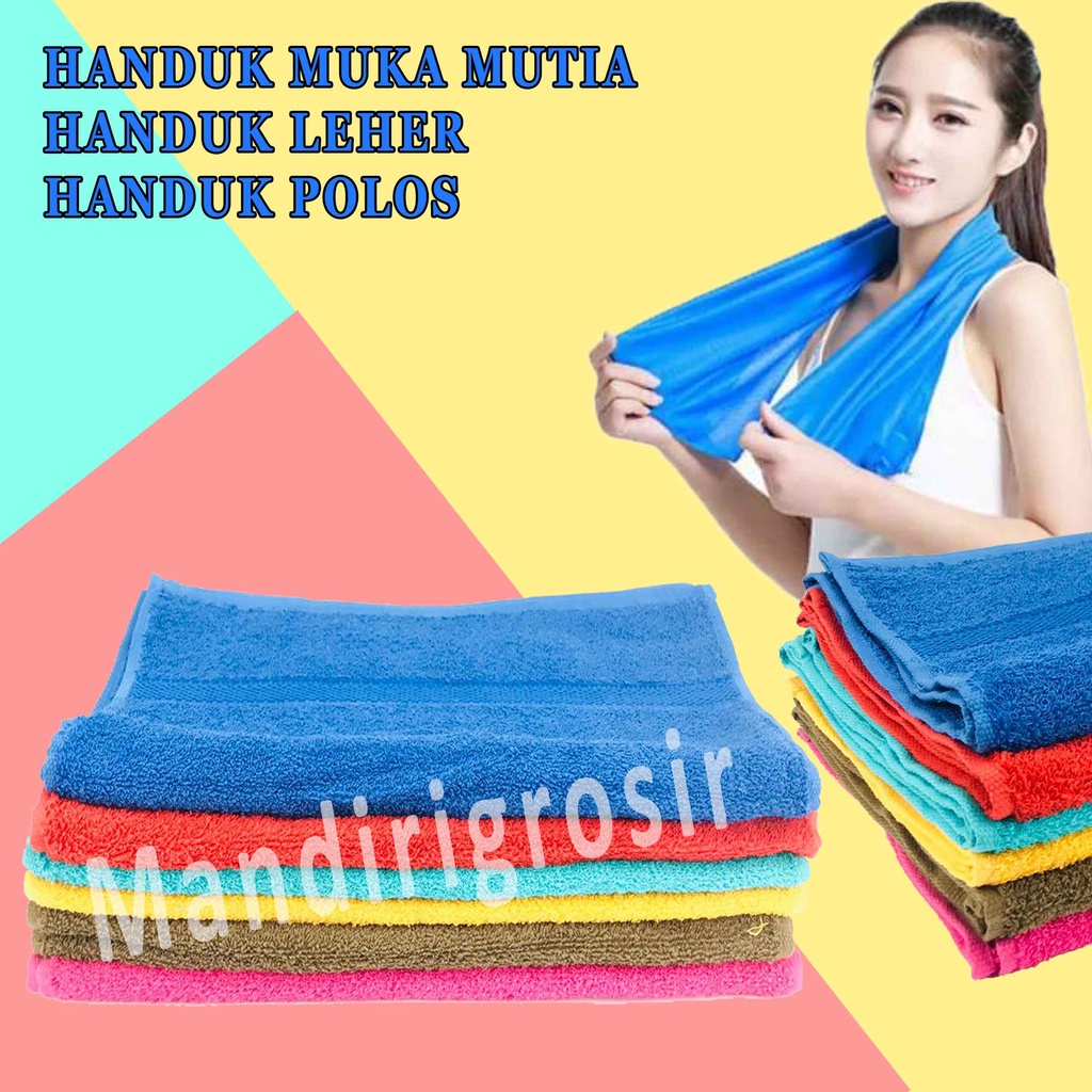 Handuk Leher* Handuk Muka Mutia* Handuk Polos* Handuk