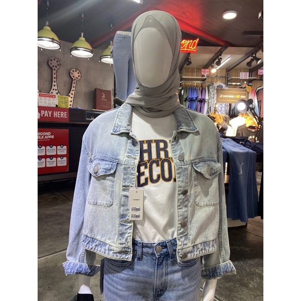 JAKET JEANS CEWEK GREENLIGHT | JAKET DENIM WANITA