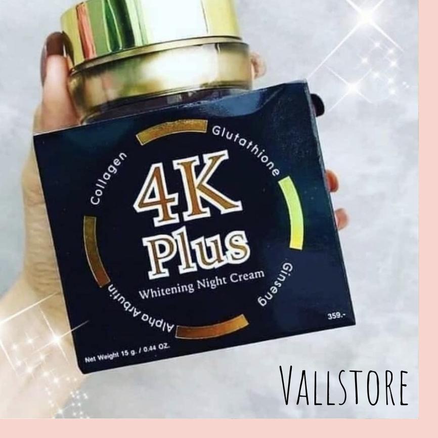 ➮ 4K PLUS WHITENING NIGHT CREAM THAILAND ♗
