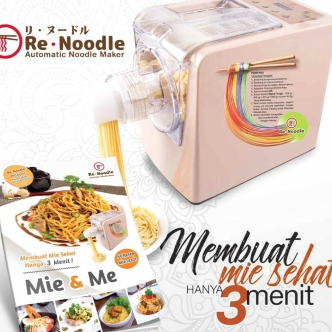 Mesin Mie Otomatis Alat Bikin Mie Buat Mie Cetak Mie RENOODLE Otomatis