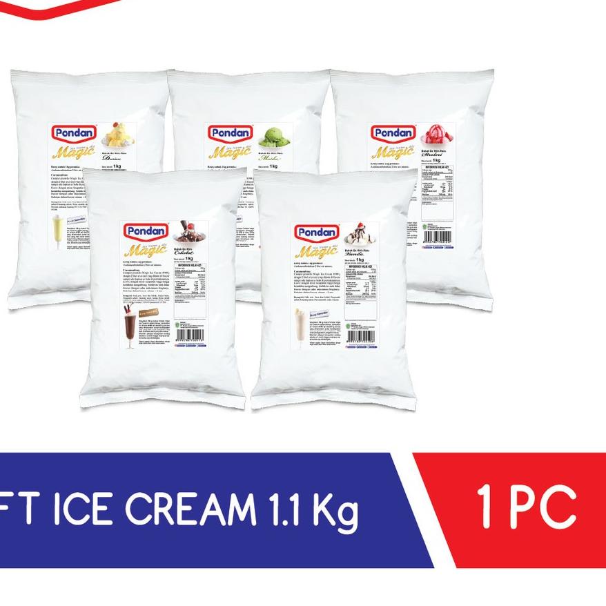 

✯ Pondan soft ice cream BULKY ➣