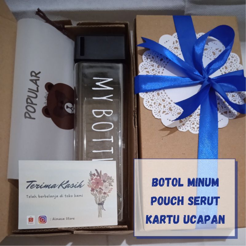 GIFT BOX TRAVEL KIT KADO CEWEK / KADO WISUDA / KADO ULANG TAHUN / Snack Box / Hampers Wisuda