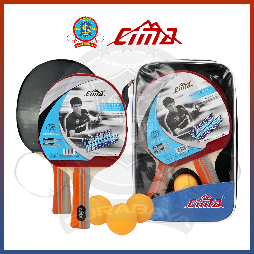 Bet Tenis Meja Cima 800 / Bat Pingpong Cima + Ball