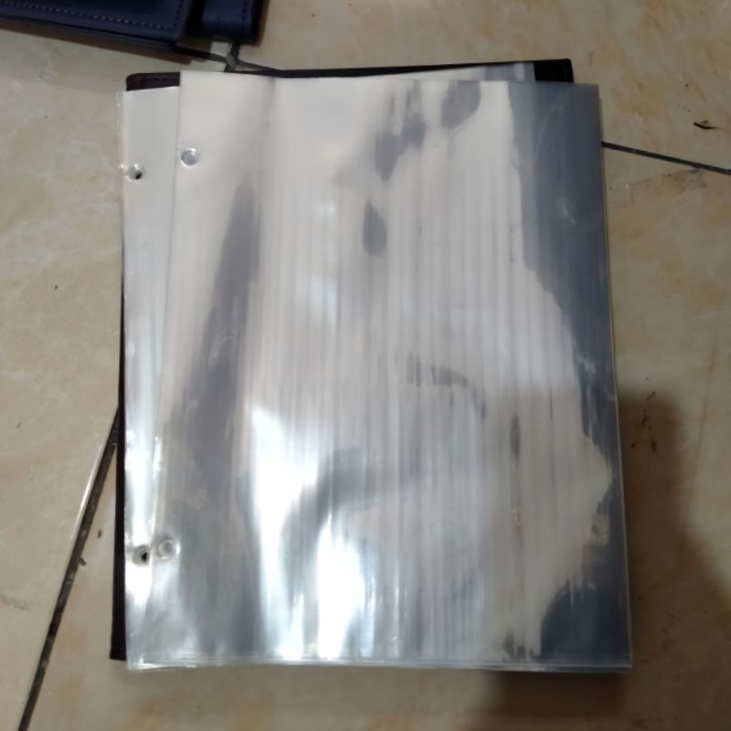 PLASTIK RING BINDER DAN JEPIT DI BAUT