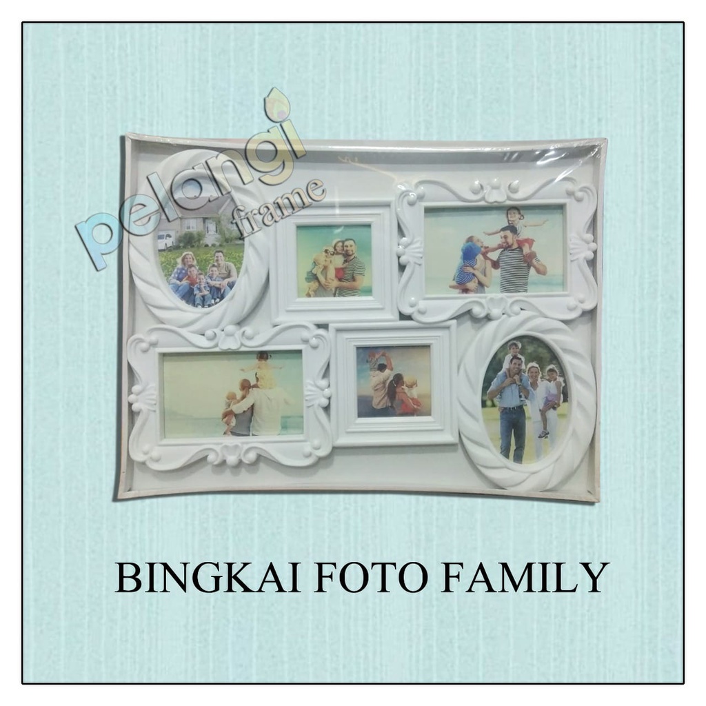 Bingkai/frame foto family 4R