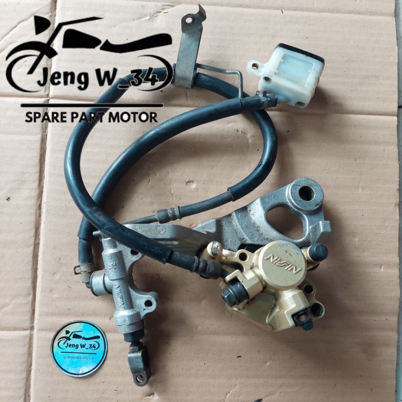 CAKRAM BELAKANG MASTER KALIPER FULLSET MX KING ORIGINAL