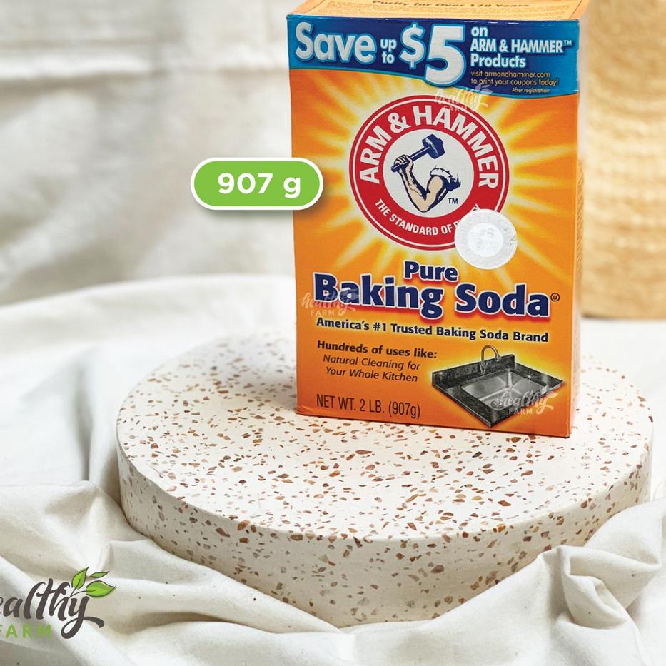 

۝ Baking Soda / Soda Kue Arm and Hammer USA 907g ✸