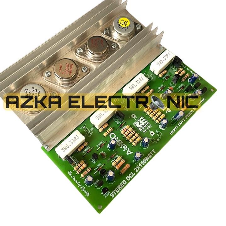 ➱ Kit Power Amplifier OCL 150W Stereo TR Jengkol ♕
