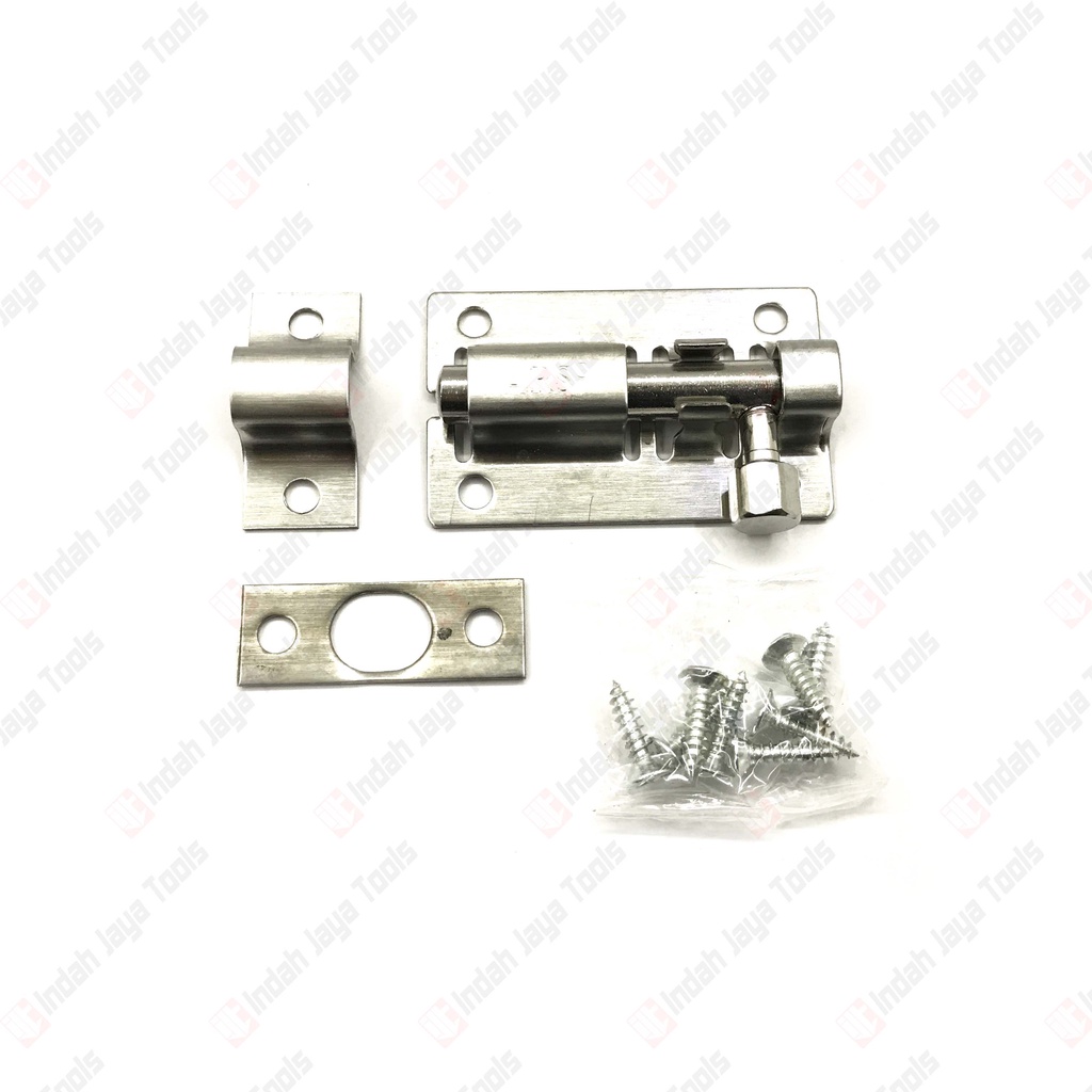 MURAH Grendel 2 Inch - Selot Pintu Jendela Kunci Slot Kamar Mandi Gerendel