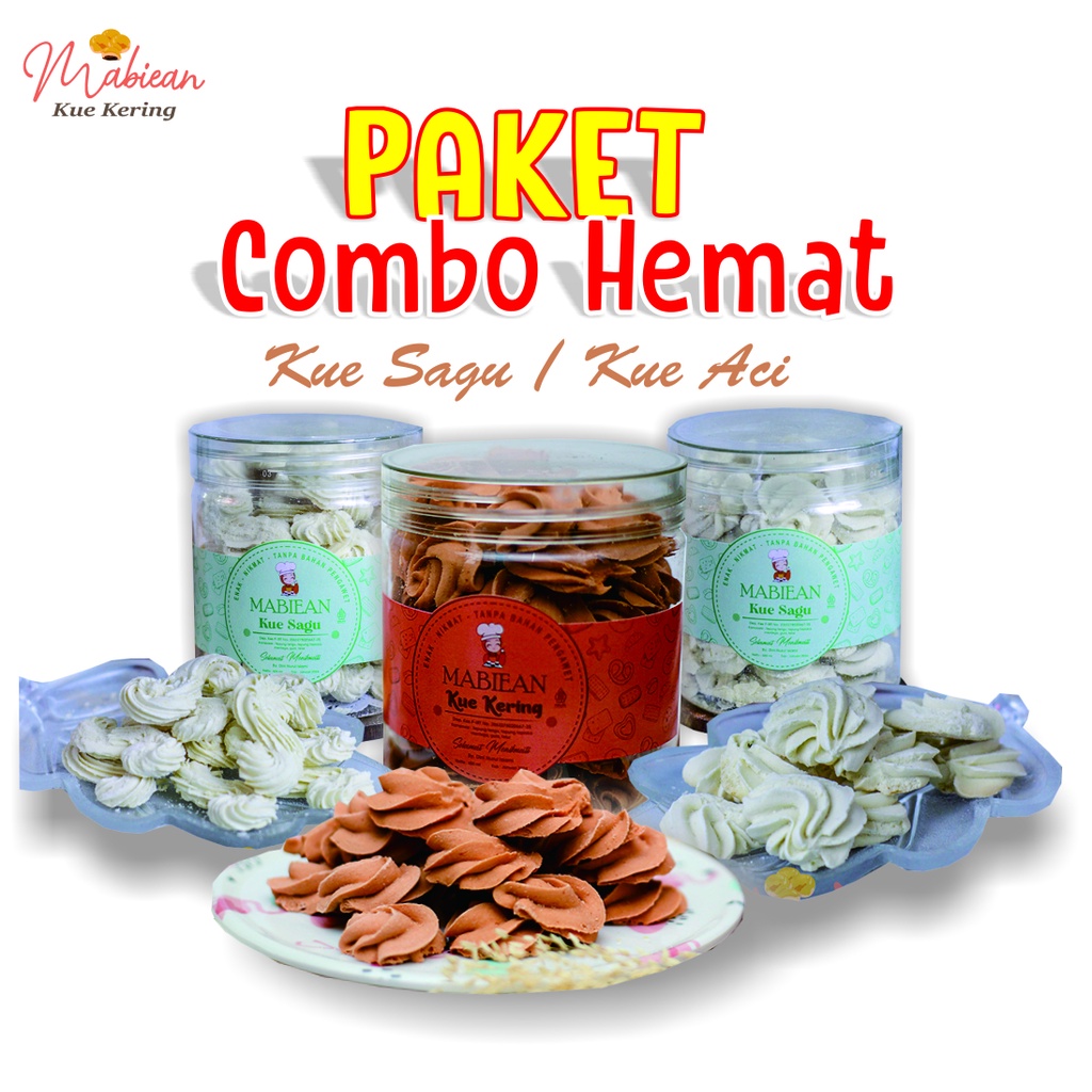 

Paket Hemat Bundling dapat 3 Kue Sagu Keju, Vanila, Coklat