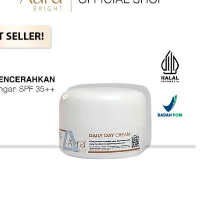 ✸ AURA BRIGHT DAILY DAY CREAM 10GR  - DAY CREAM AURA BRIGHT ➬