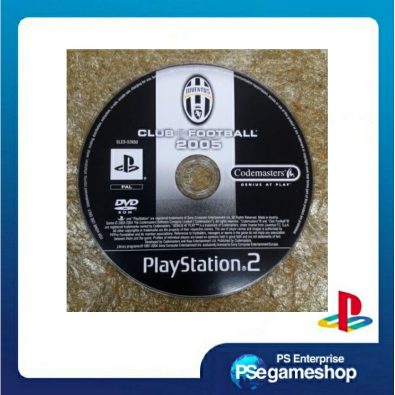 Ps2 Club Football 2005 ( CD only / Preloved )