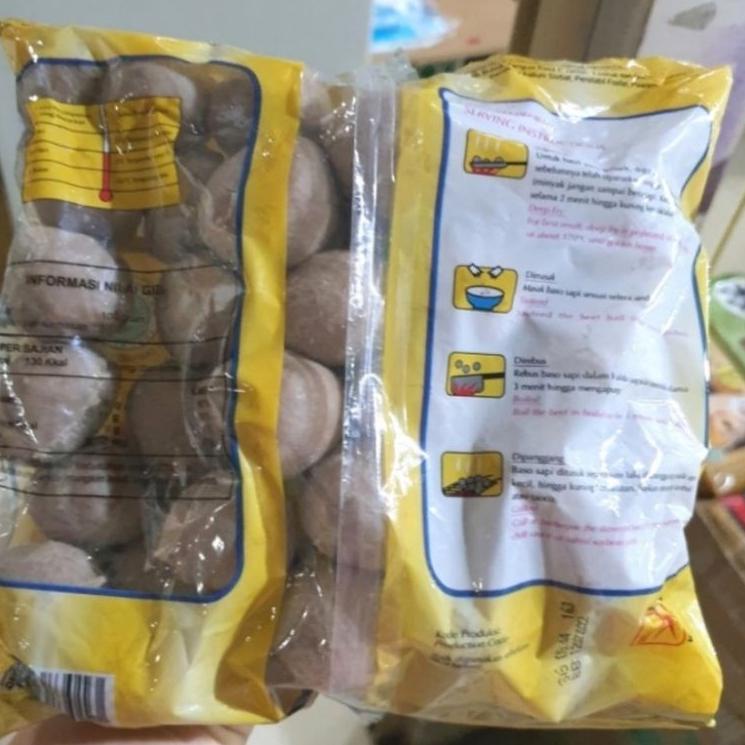

♠ Bakso sapi essem kuning isi 50 ☜