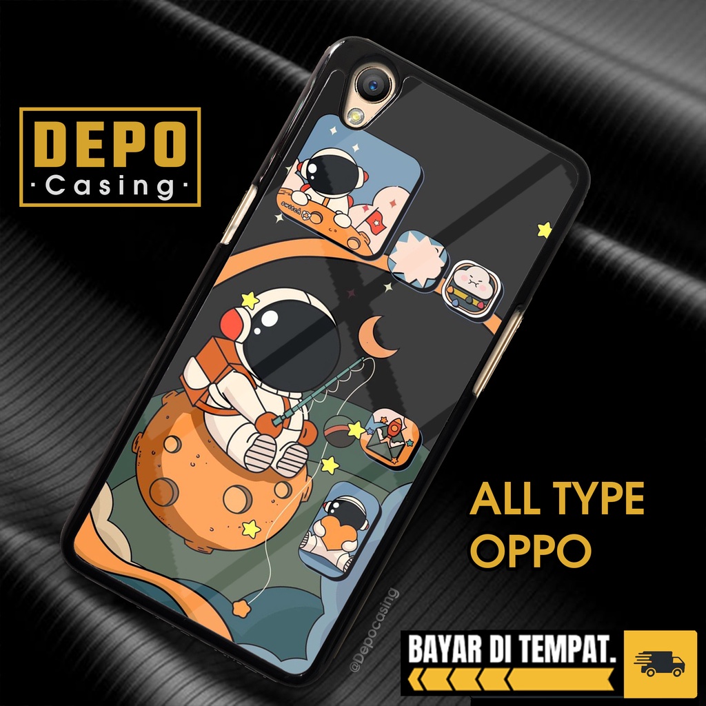 MAKMUR - Case Oppo A37 A37F NEO 9 Casing Oppo A37 A37F NEO 9 Depo Casing [AST2] Case Glossy Case Aes