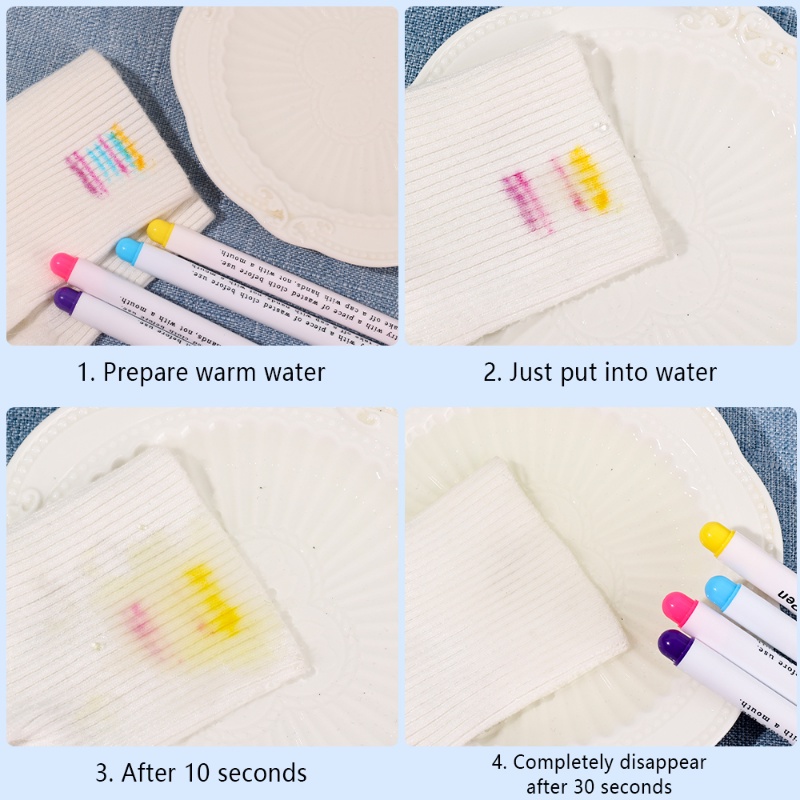 Diy Penanda Pakaian Kain Yang Dapat Dicuci Menandai Pen Pemotongan Kain Larut Dalam Air Pena Cross Stitch Khusus Runcing Pen Pen Penjahit Alat Jahit Aksesoris