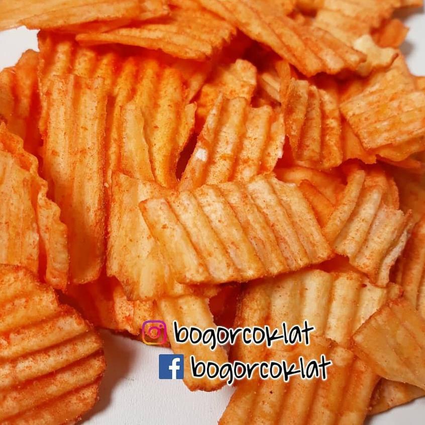 ✈ Keripik Singkong Balado/KejuBakar 1kg ➱