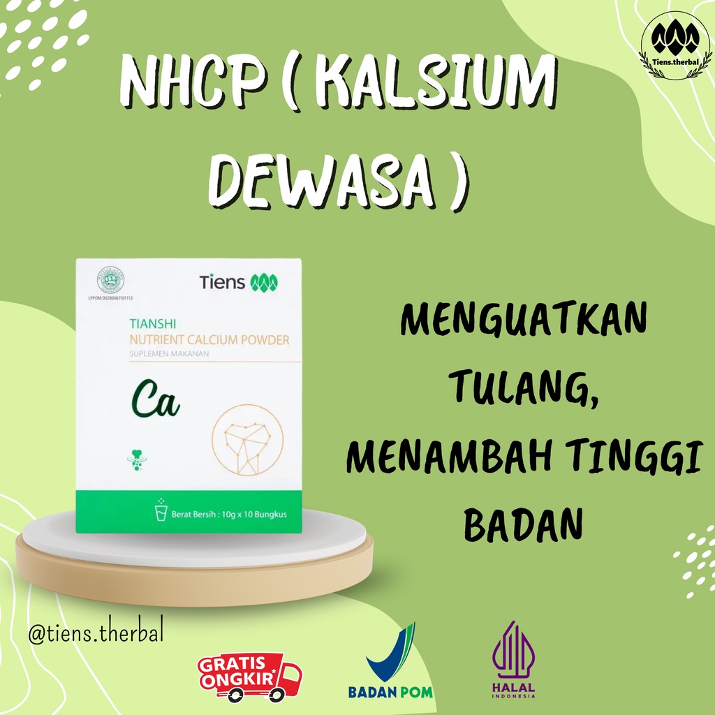 

NHCP NUTRIENT HIGH CALSIUM POWER | SUSU CALSIUM | SUSU PENINGGI