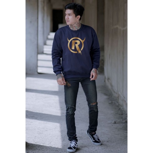 CREWNECK SLANK LOGO RIDHO // SWEATER SLANK BASIC