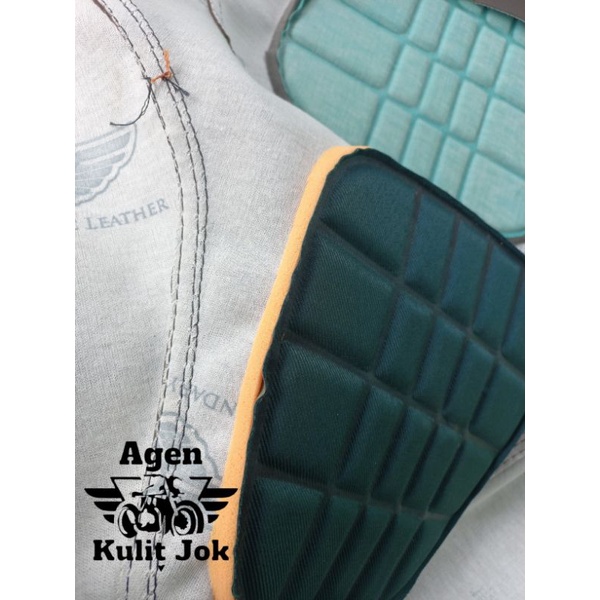 Kulit jok/cover jok/sarung jok CUSTOM KOTAK TAHU untuk Nmax, Pcx, Vario, Scoopy