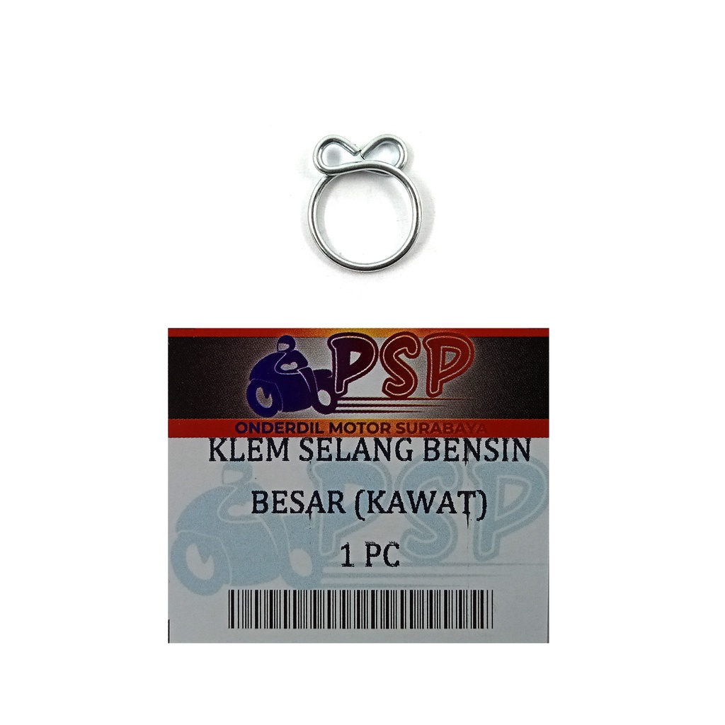 Klem Selang Bensin Kawat (Besar) - Klem Selang Bensin Universal Untuk Segala Motor Model Kawat Besar