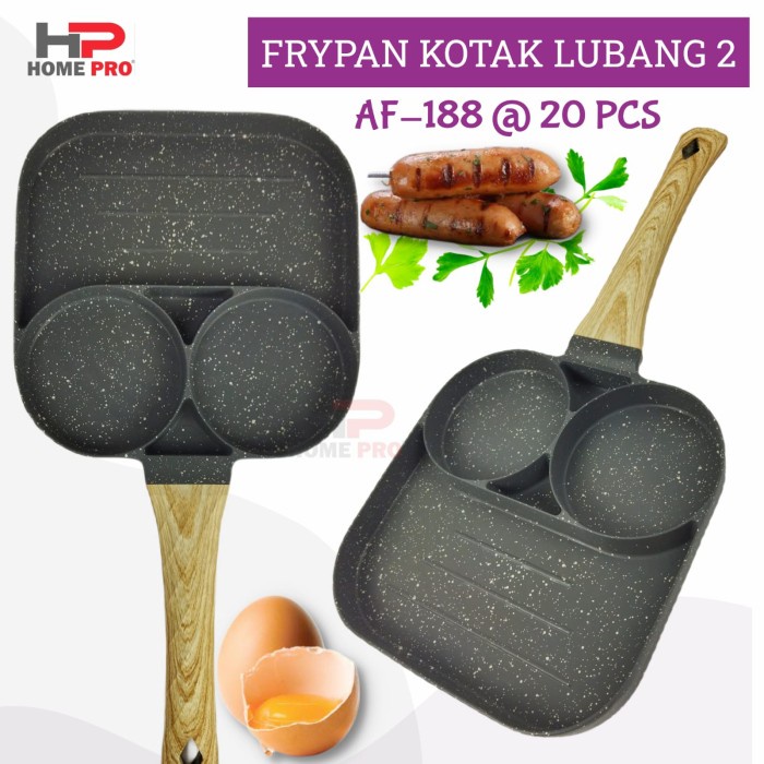[Pancake ] Cetakan Telor Isi 4 Pancake Teflon Martabak Mini [Masak Khusus]