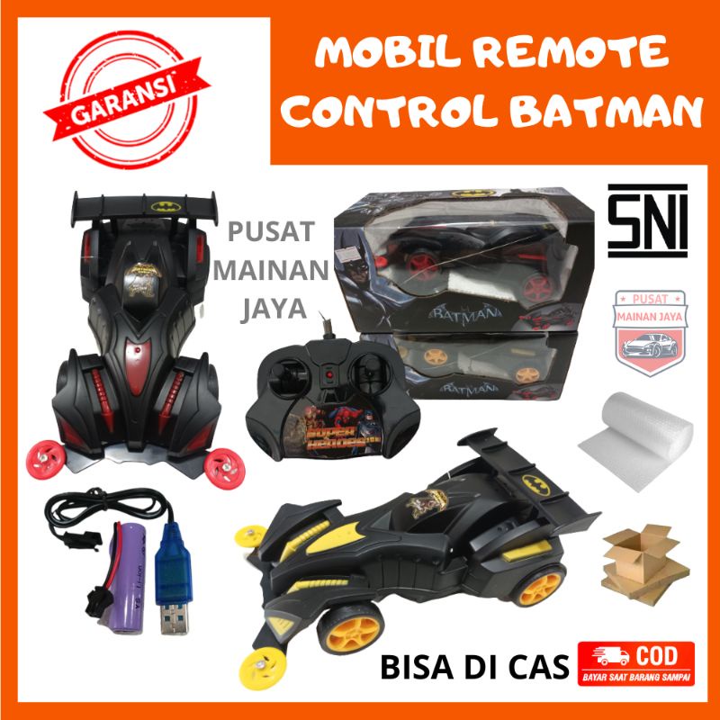Mobil Remote Control Batman Bisa Di Cas Murah Rc Batman Cas Mobil Remot Kontrol Batman