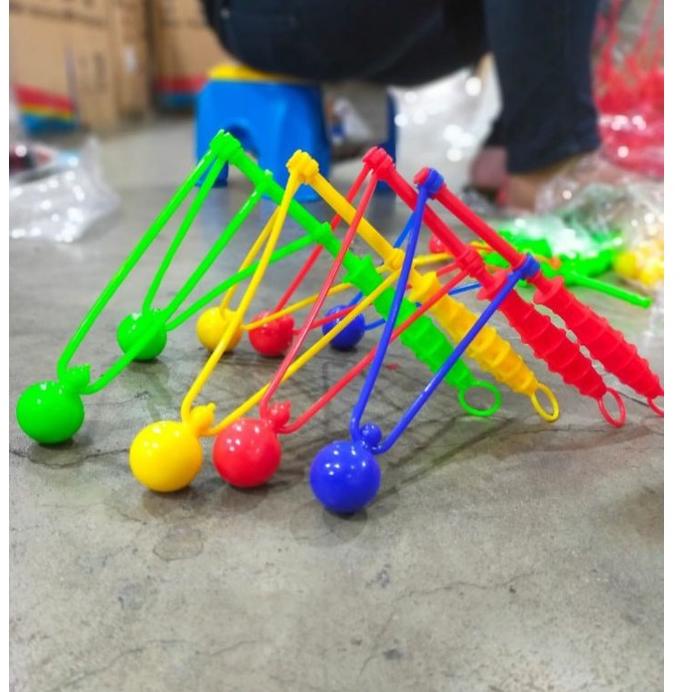 CUCI GUDANG Y79 mainan etek etek pegangan jumbo / mainan lato lato stik ↙