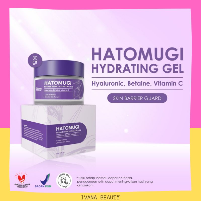 AUTUMN INTENSE HATOMUGI HYDRATING GEL | Pelembab Wajah