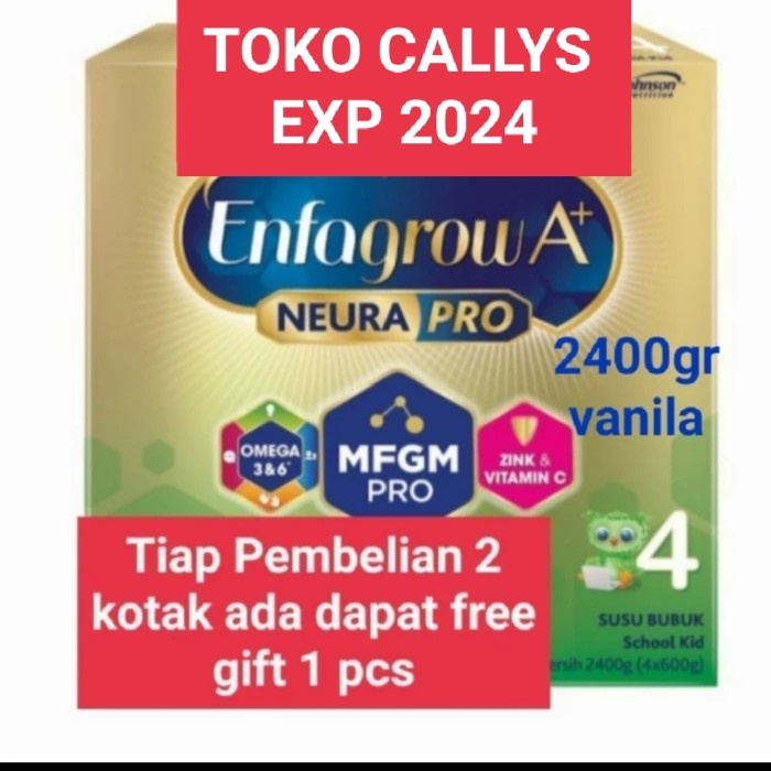 

[ COD ] Enfagrow 4 vanila 2400