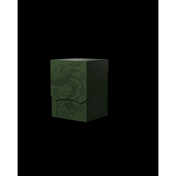 Dragon Shield Deck Shell Forest Green / Black