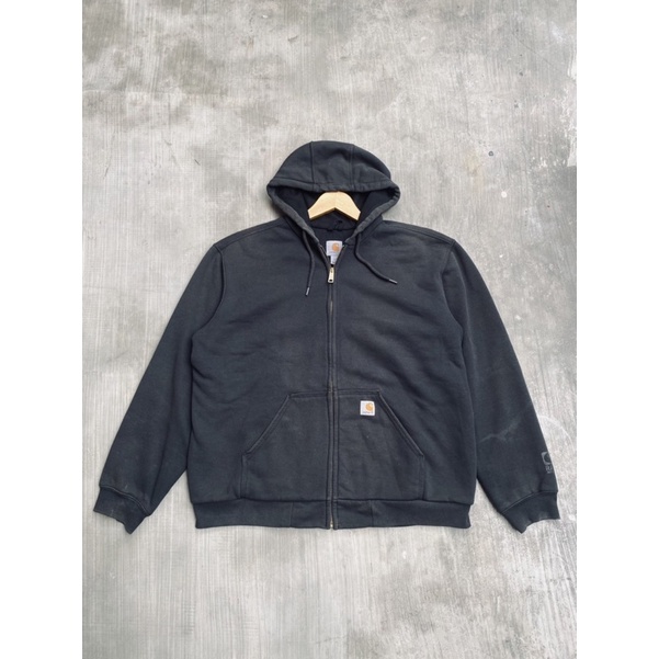Zip Hoodie Carhartt Black Second