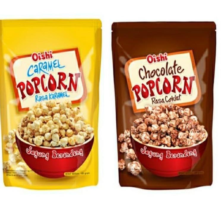 

⚡TOK SIAP 【COD [PROMO] Oishi Popcorn Karamel / Coklat 100gr Termurah